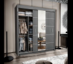 Oslo Mirror Sliding Wardrobe - Image 5