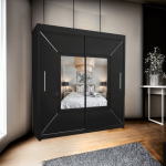 Venice Sliding Door Mirror Wardrobe - Image 2